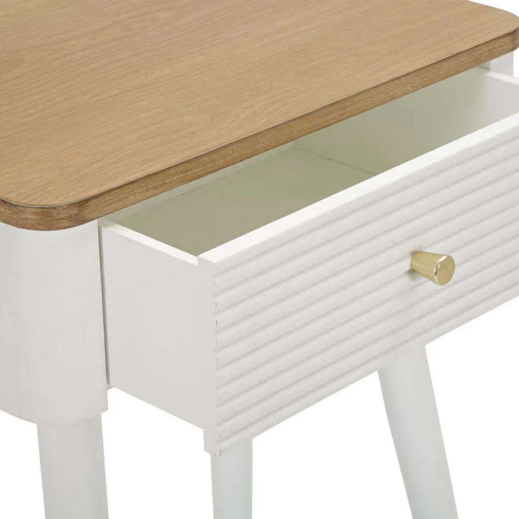 Table de chevet gain de place Matera pour optimiser le rangement lit - 11