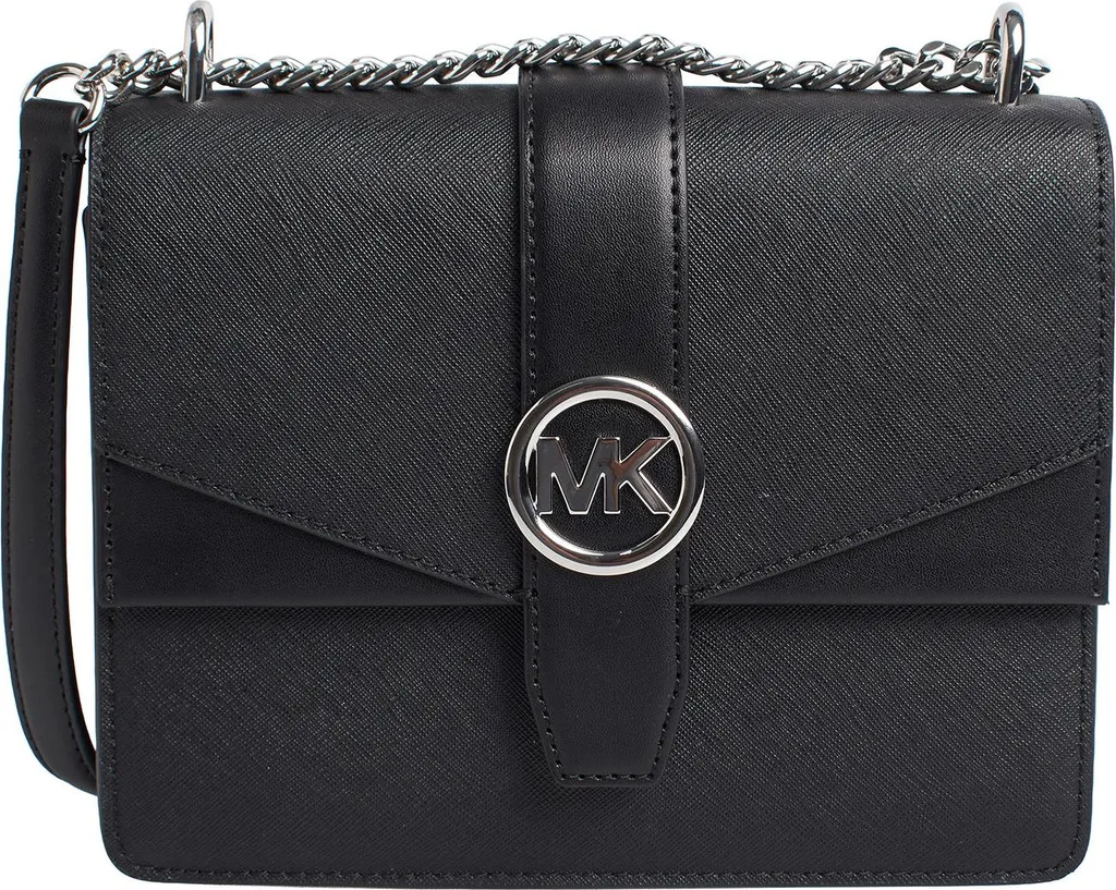 Sac bandoulière Michael Kors Greenwich pour femme en cuir véritable