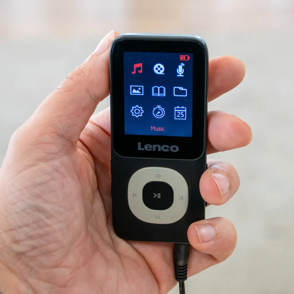 Lenco Xemio-659 Lettore MP4 Sportivo 4GB - Leggero per Allenamento - 6