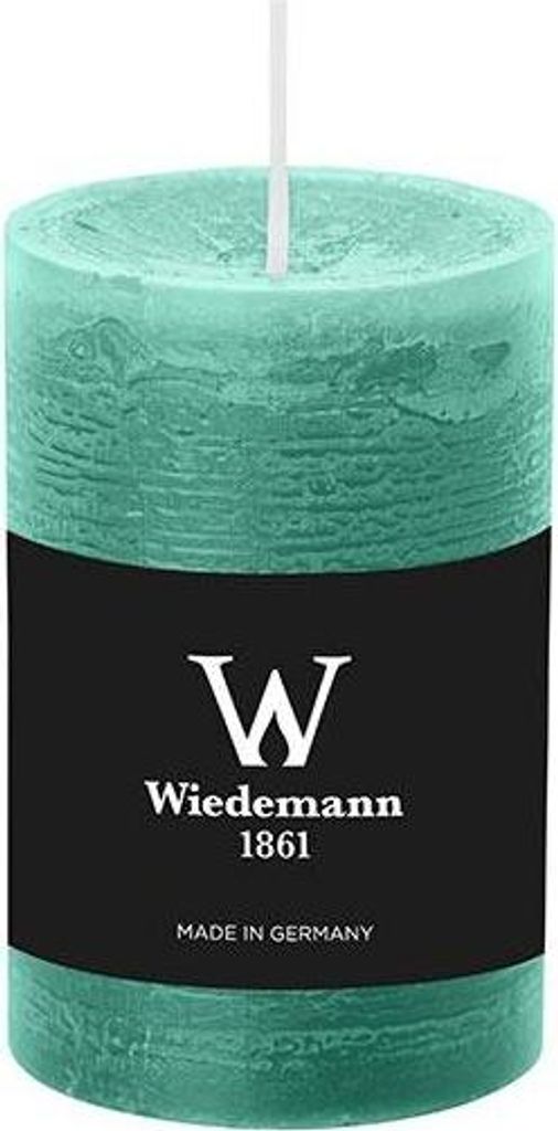 INNA-Glas Votivkerze Aurora, mintgrün, 9cm, Ø 5,8cm, 30h - Germany - Stumpenkerze