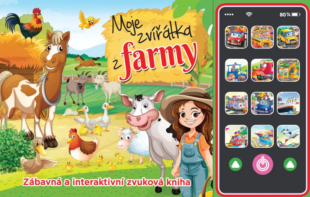 Figurines Moje zvířátka z farmy pour Enfants - Coffret Animaux de la Ferme