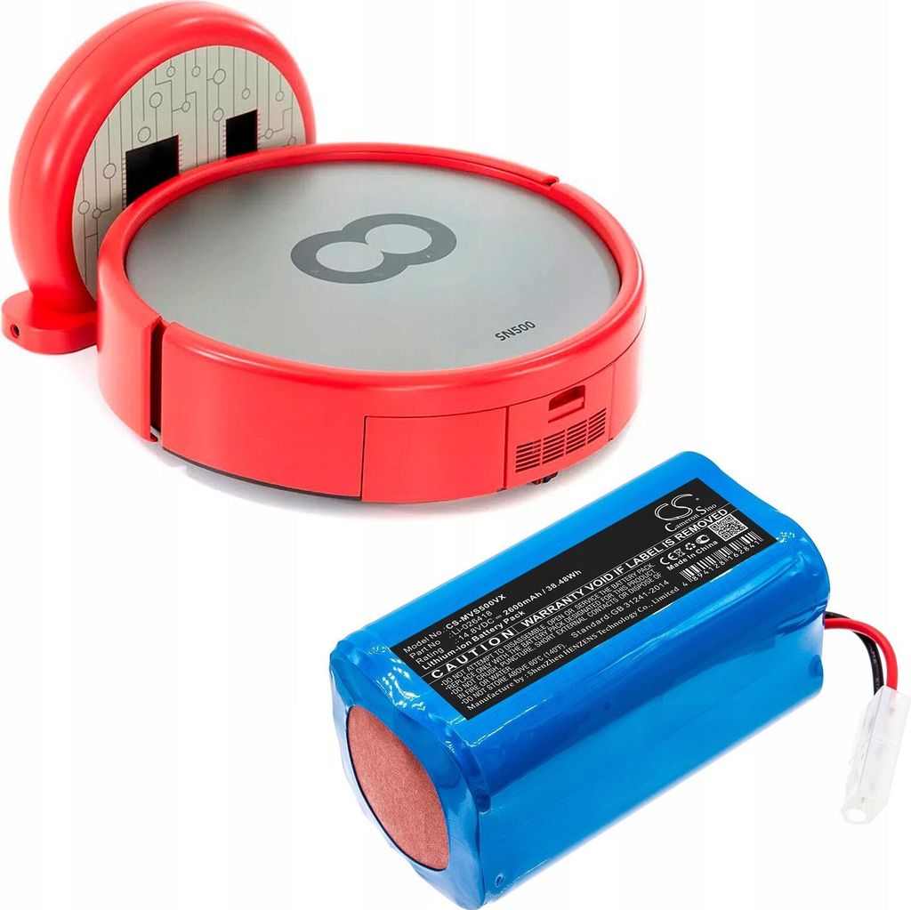 Batteria sostituisce Fakir 3121140 per robot aspiratore - 3000mAh 14,4V