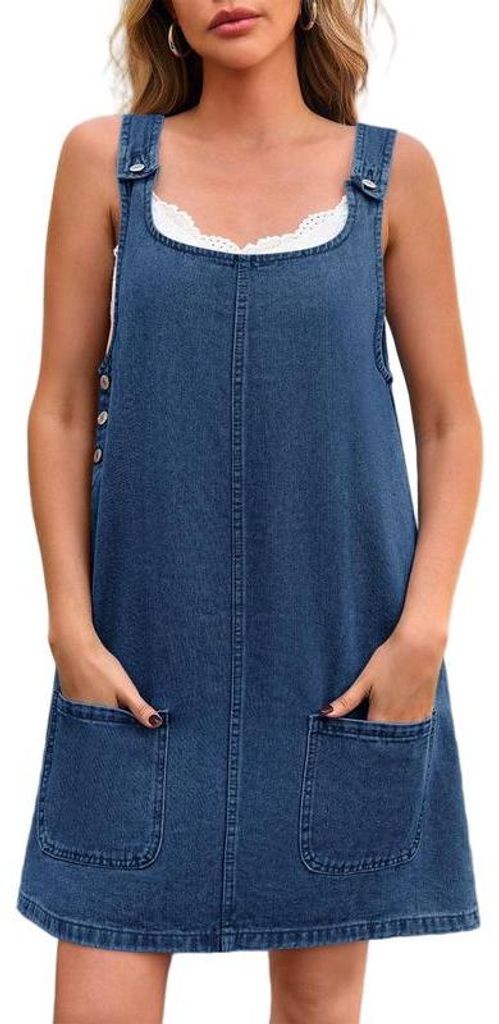 Ärmelloses Damen-Jeanskleid – Lässiges Produktbild 