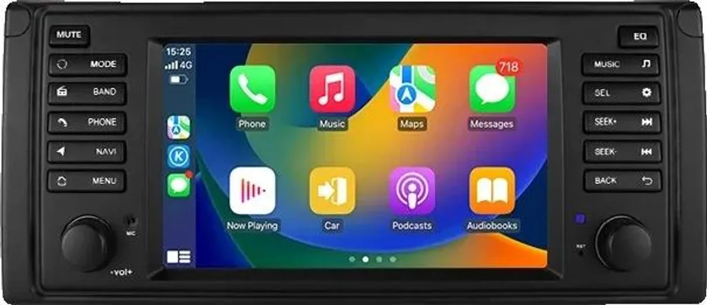 Écran Android 12 de 7 Pouces P2-CP pour Navigation GPS et Bluetooth