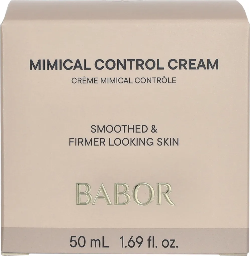 Babor Mimical Control Cream 50ml : Solution Efficace contre les Rides