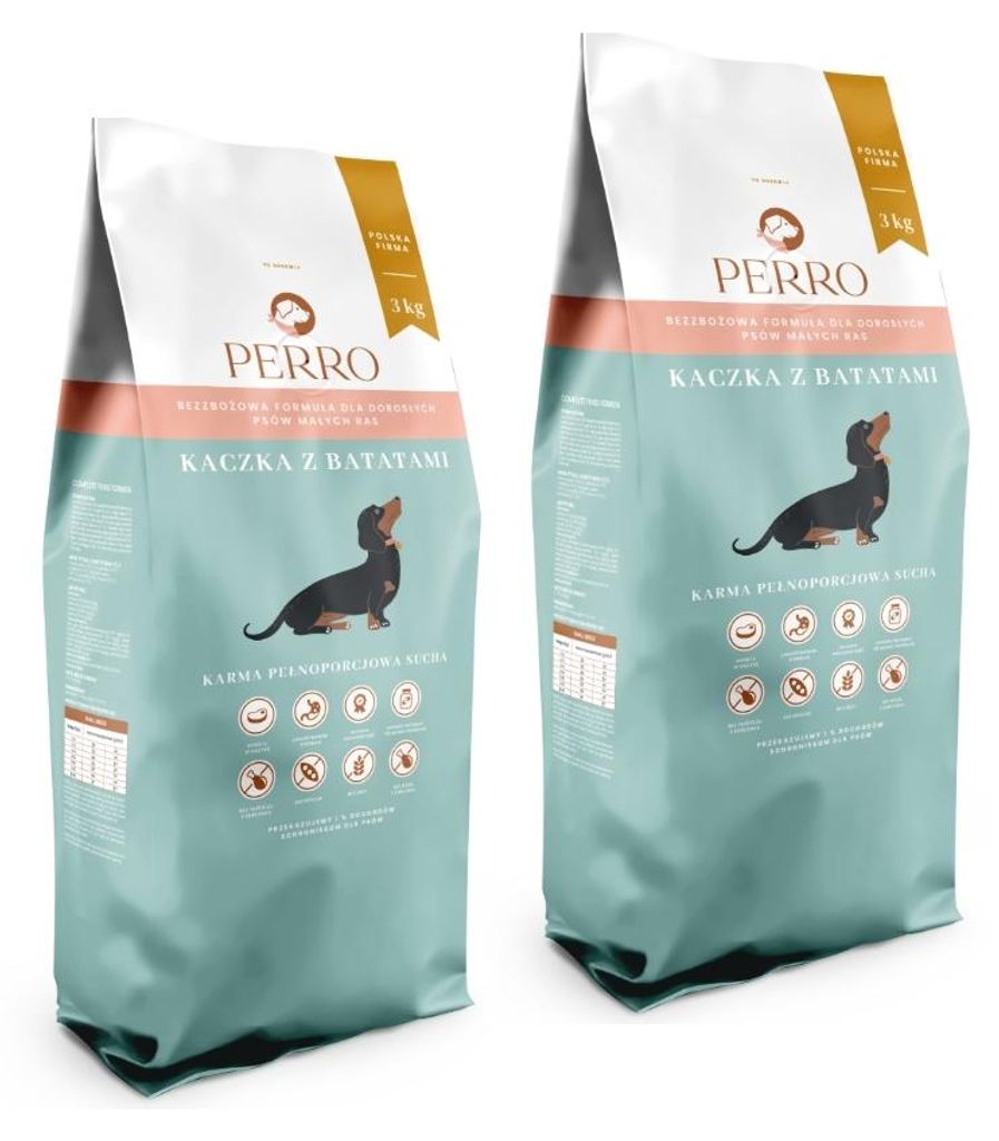 PERRO Kačacie mäso so sladkými zemiakmi pre malé dospelé Obrázok produktu 