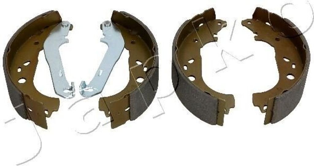 JAPKO Bremsbackensatz Trommelbremse Hinten für FORD TRANSIT CONNECT (P65, P70, P80) 550309