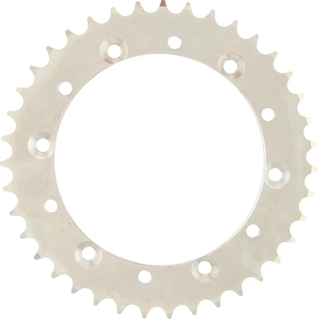 Pignon arrière RK 4454 en acier 520 argent 50 dents pour moto racing