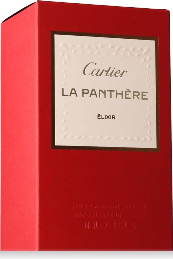 A red box with a white label displaying the product name and brand.
