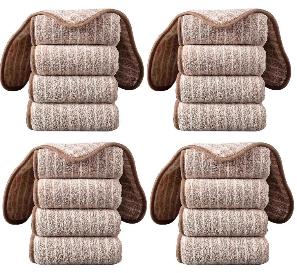 5/10/20 Stück Reinigungstücher, wasserabsorbierend, Küchenspültücher-Set mit Aufhängering, Küchenreinigungstücher