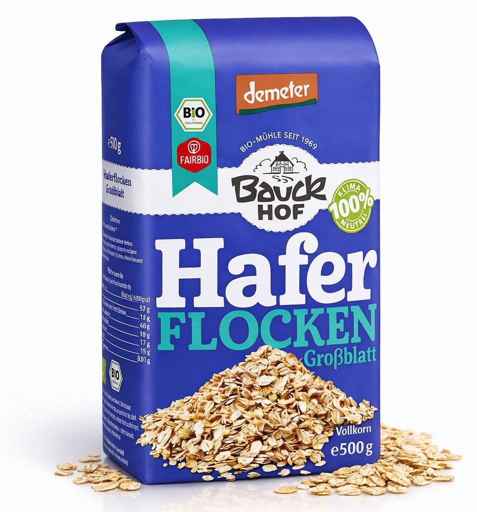 Fiocchi d'avena - foglia grande 500 g Immagine del prodotto 