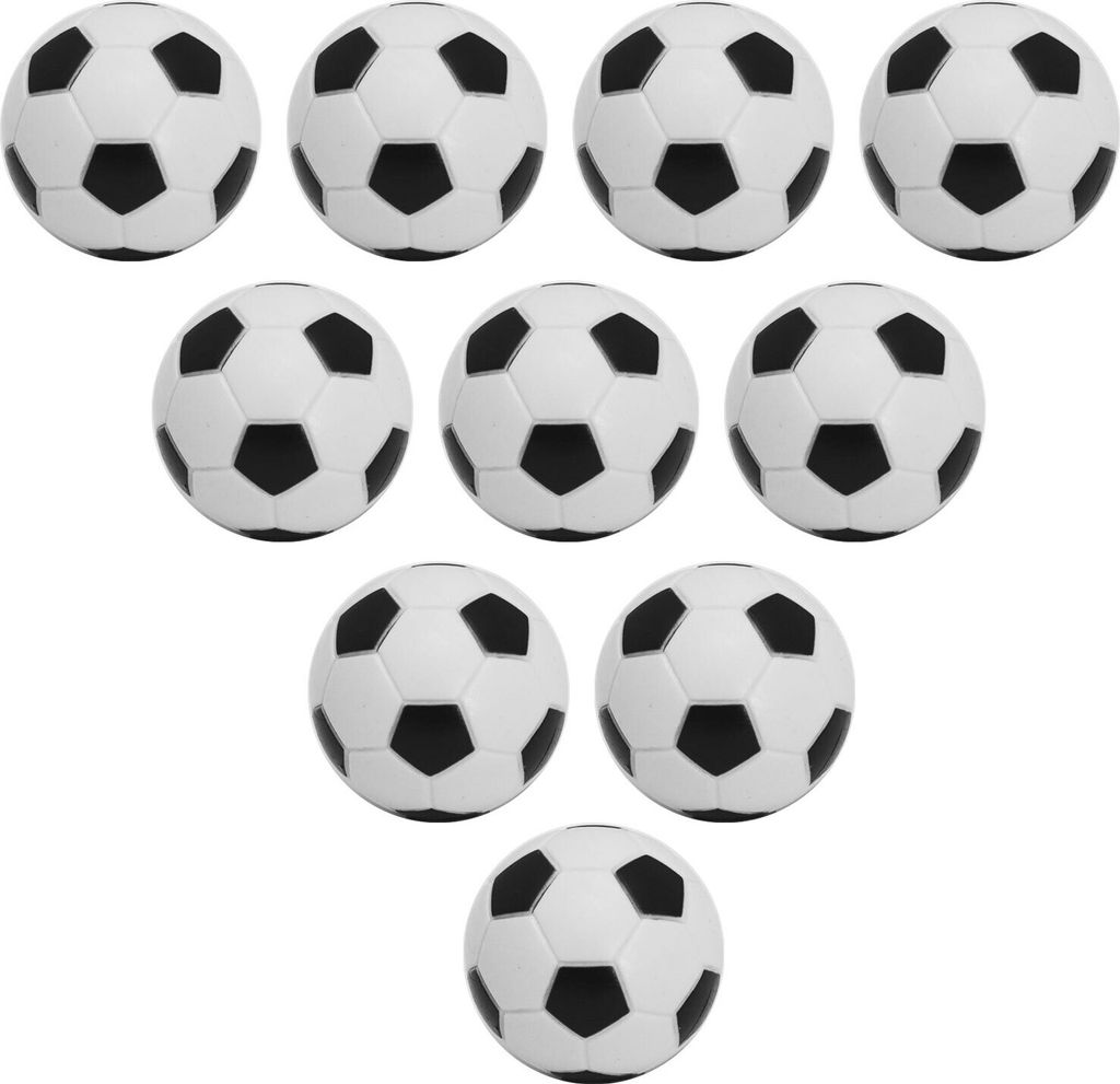 10 original harte 36mm Kickerbälle Tischfußball Kickerball Produktbild 