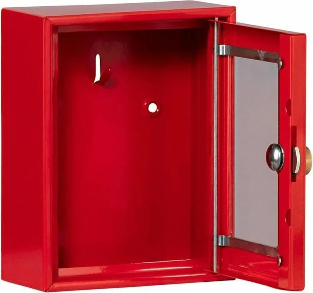 Boîtier clé de secours : solution accès rapide avec marteau et vitre - 4