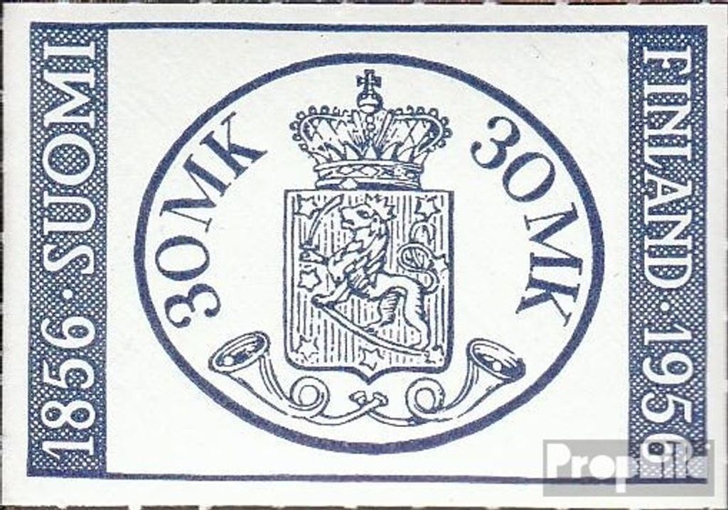 Briefmarken Finnland 1956 Mi 457 (kompl.Ausg.) gestempelt 100 Jahre finnische Briefmarken