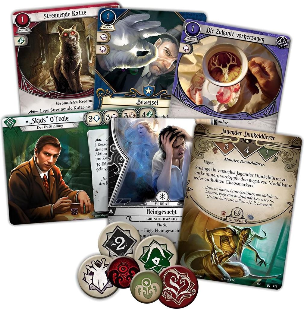 Asmodee Arkham Horror: Das Kartenspiel, Kartenspiel, Produktbild 