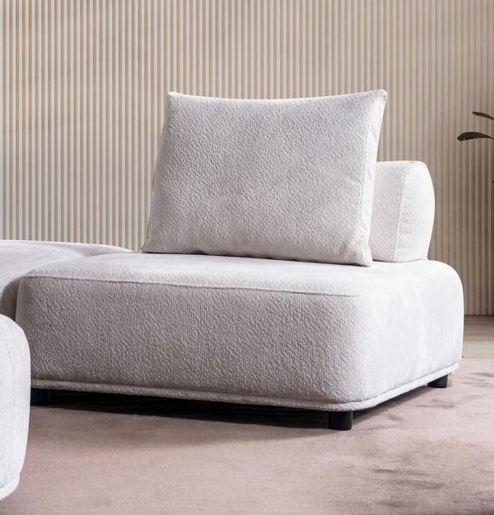 Wohnzimmer Designer Garnitur Model Sofa Polster Sessel Set 3tlg