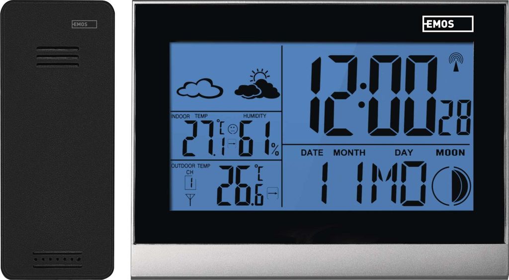Domácí bezdrátová meteostanice E3070
