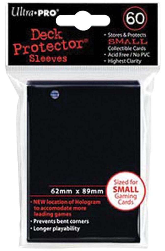 Ultra Pro - Protecteur noir petit (60) Image du produit 