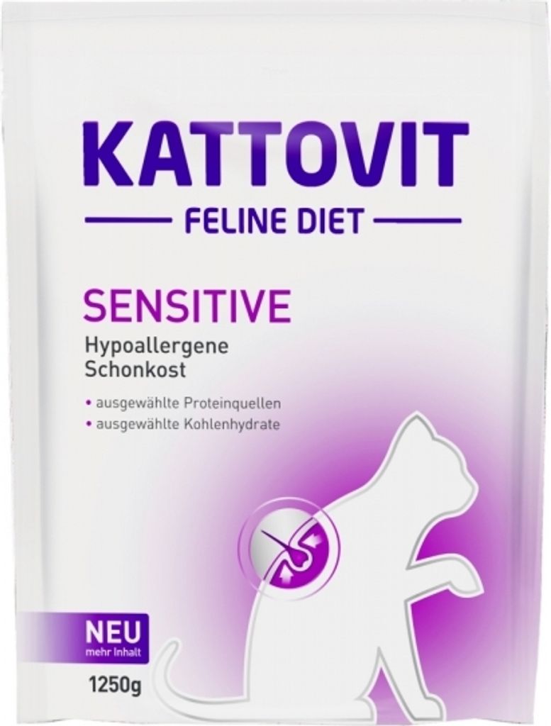 Kattovit Tockenfutter Feline Diets Beutel Sensitive 1250 g