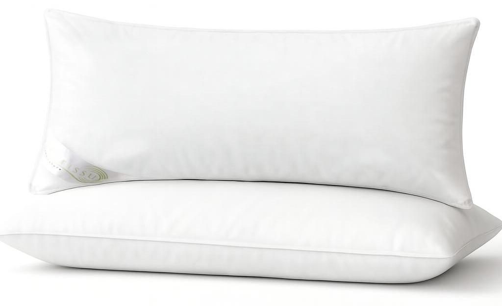Beautissu 2er Set Daunenkissen 40x80 BeauNuit FK, 40x80cm