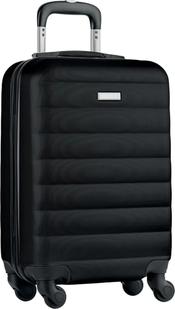 Valise cabine MidOcean Budapest MO1414, coque rigide noire taille unique