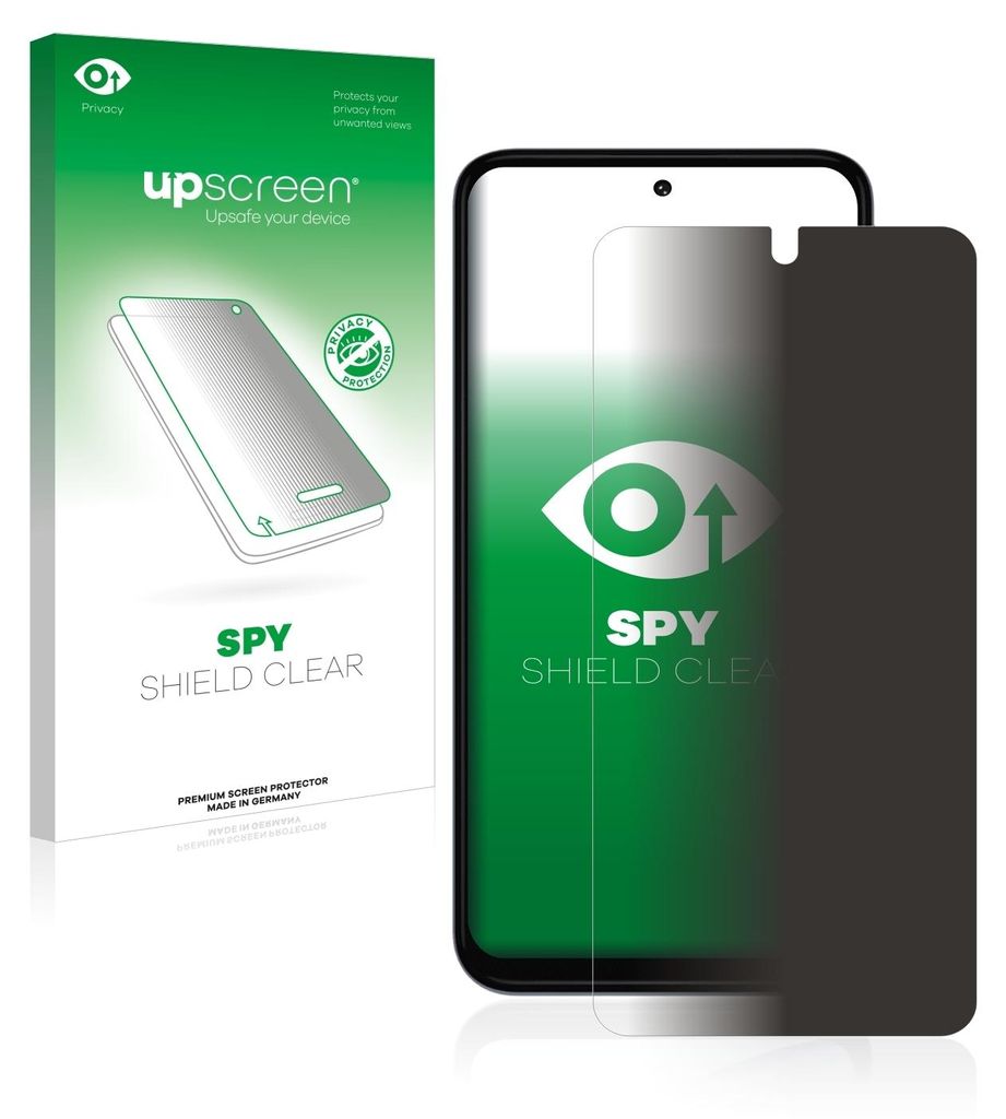 Für Motorola Moto G31 Sichtschutzfolie Schutzfolie upscreen Anti-Spy Privacy Sichtschutz Blickschutz Display Schutz Folie Blaulichtfilter