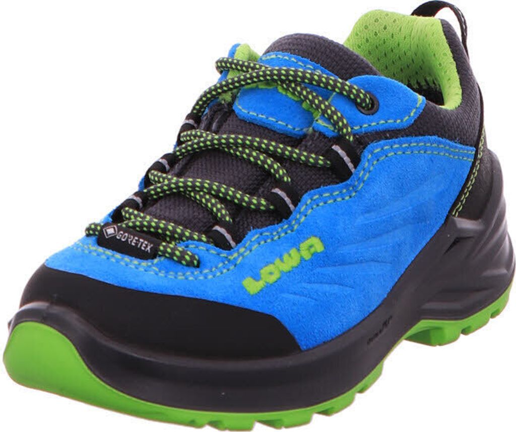 Lowa Kinder Hikingschuhe DELAGO GTX LO JUNIOR Türkis Limone