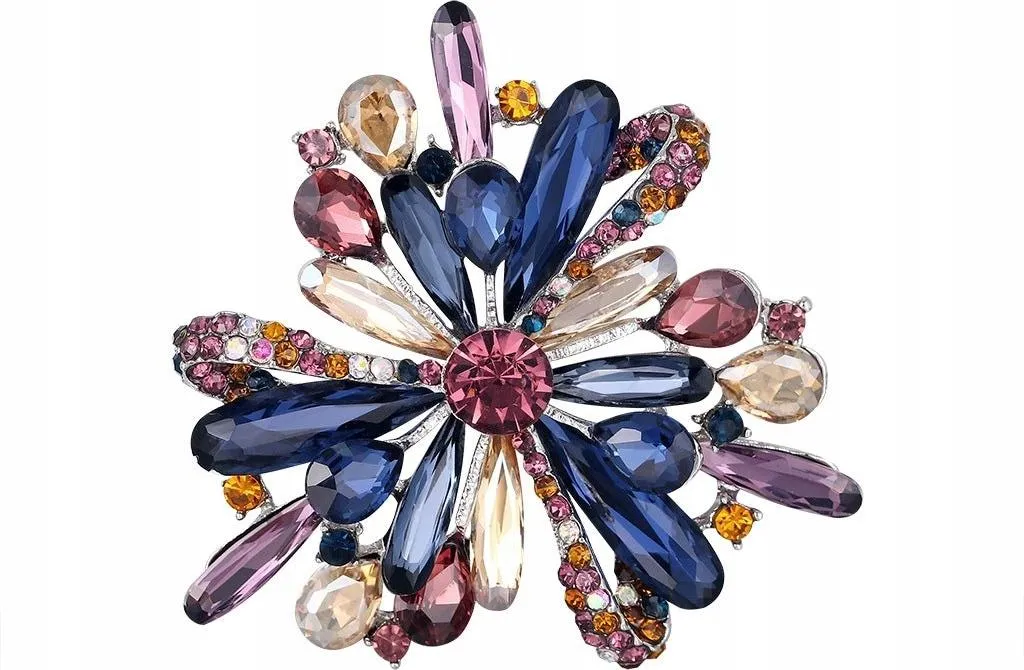 Acquista PINETTI Spilla Fiore Colorato con Zirconi | Gioielli Online
