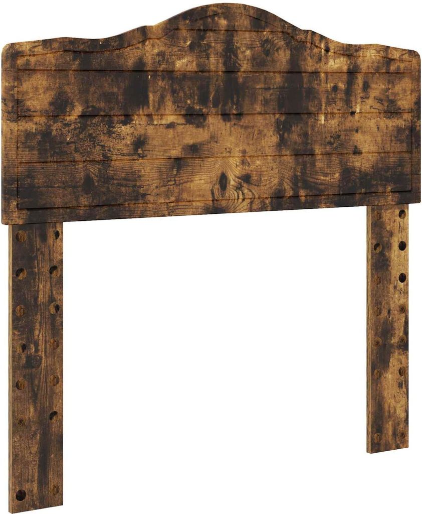 vidaXL Kopfteil Geräucherte Eiche 90 cm Holzwerkstoff
