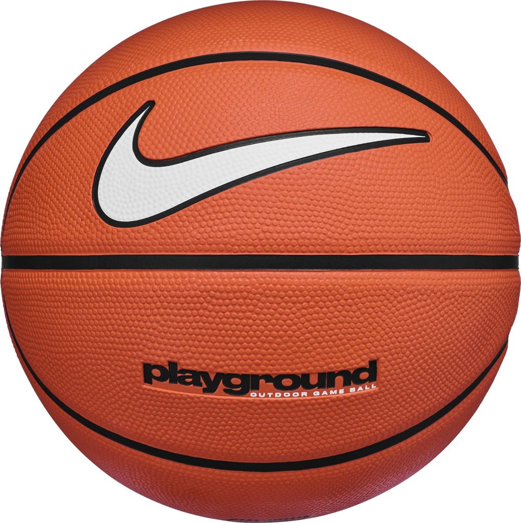 Nike Basketball Outdoor Playground Größe 6 orange schwarz Gummi