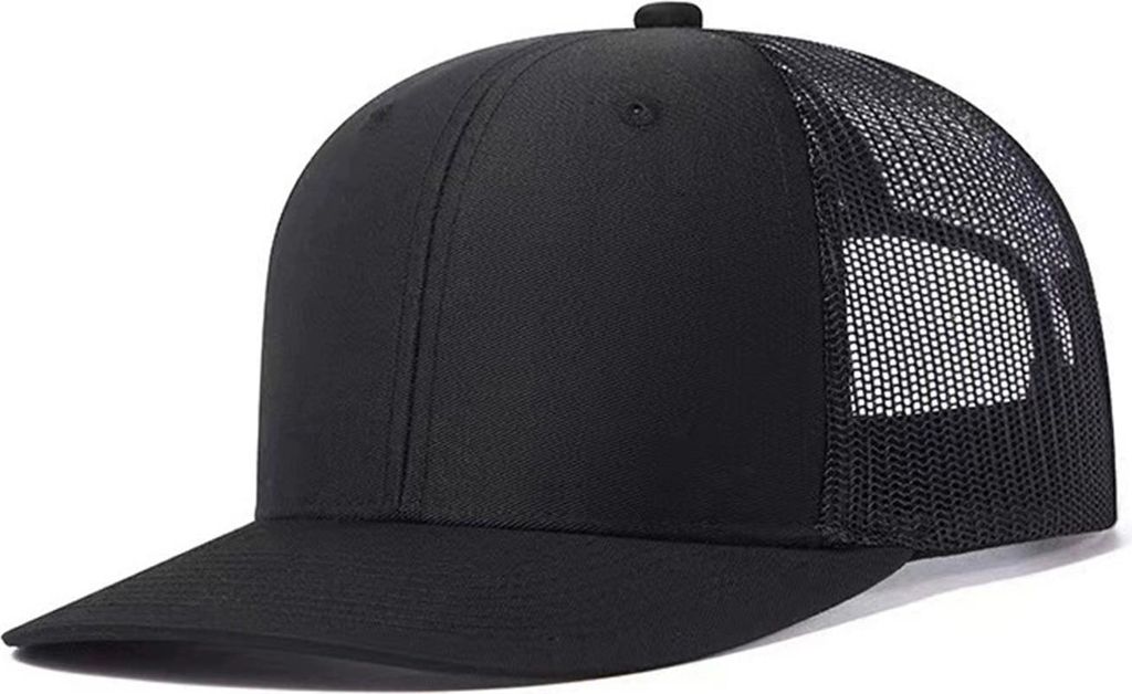 Mesh-Trucker-Mütze für Herren und Damen, Retro-Baseballkappe mit Netzrücken, verstellbar, atmungsaktiv, Sonnenhut für Laufen im Freien, Golf