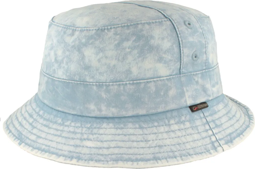 Bob Chapeau de Pêcheur Moderne Pliable Göttmann Denim en Coton Souple