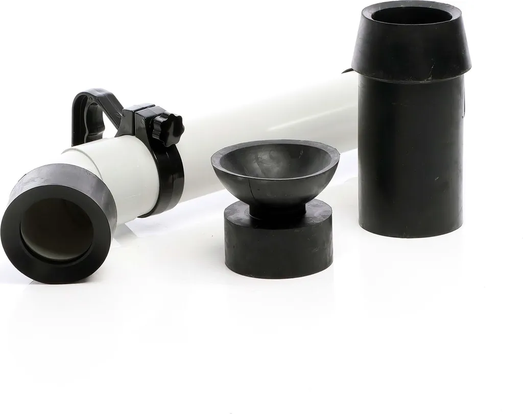 Pompe déboucheur haute pression manuelle avec embouts multi-surfaces - 5