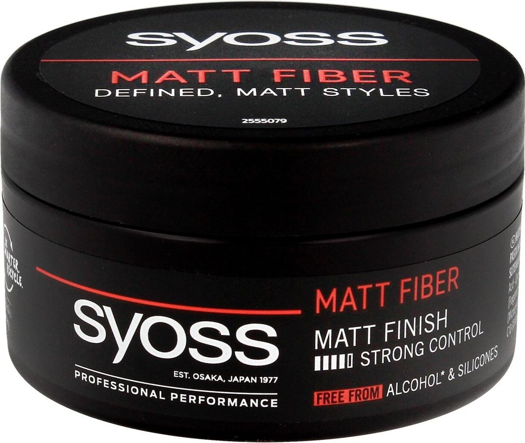 Syoss Matte Hair Styling Fibre Paste Medium Matt Effect Produktbild 