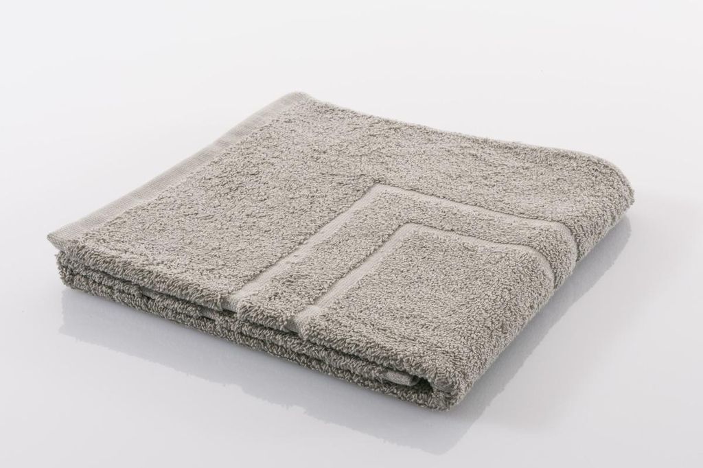 Gözze Frottierserie Sylt uni silber Seiftuch 30 cm x 30 cm