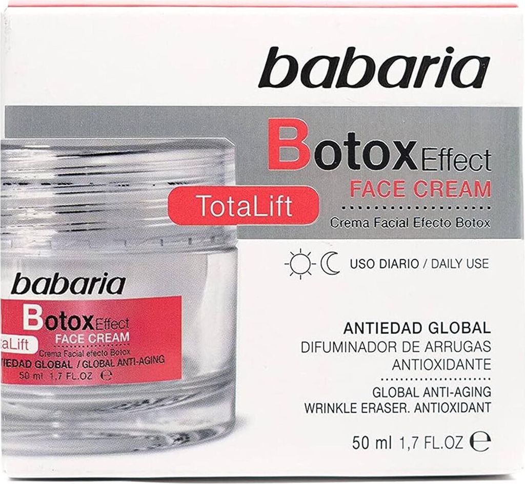 Babaria Botox Effect Crema Facial Totalift 50ml Produktbild 3