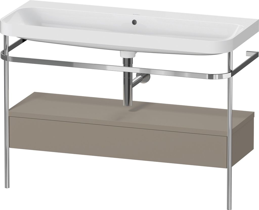 DURAVIT HP4844N92920000 MK u. SK bodenst. m. HD2 Plus,o.HL Produktbild 