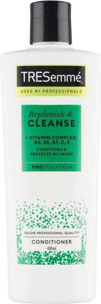 Tresemme | Haarspülung Replenish & Cleanse - 400 Ml - Mit Produktbild 