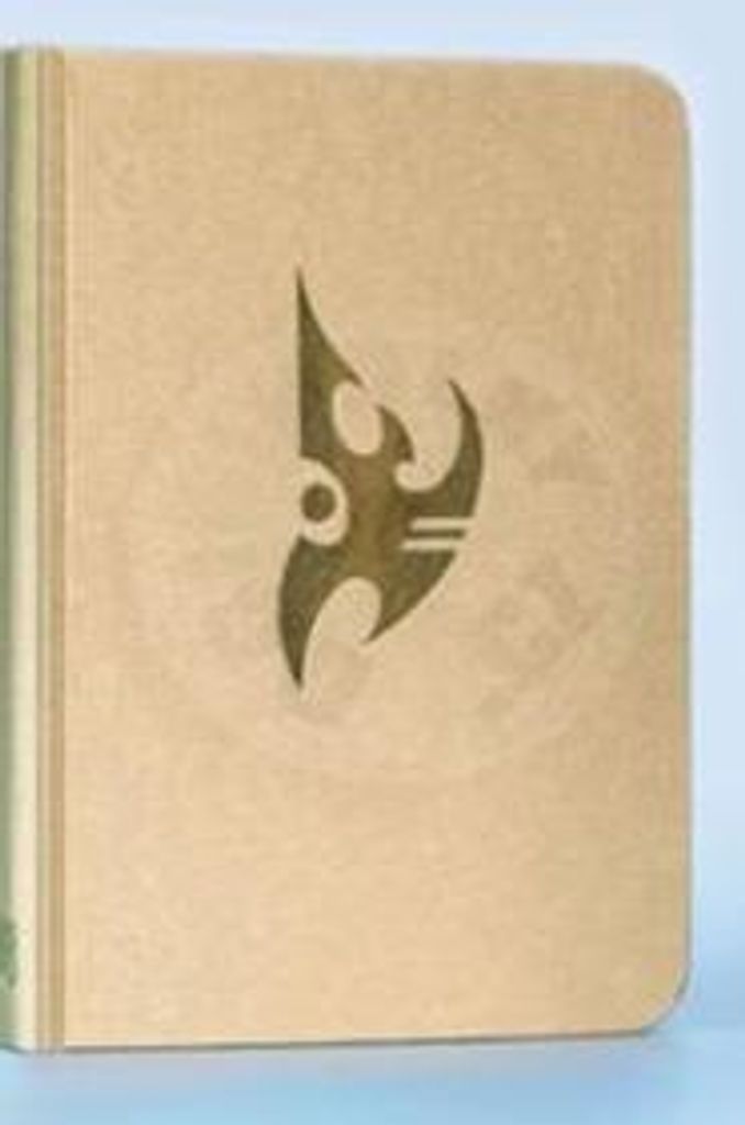 Blizzard Starcraft Notizbuch mit Protoss-Motiv