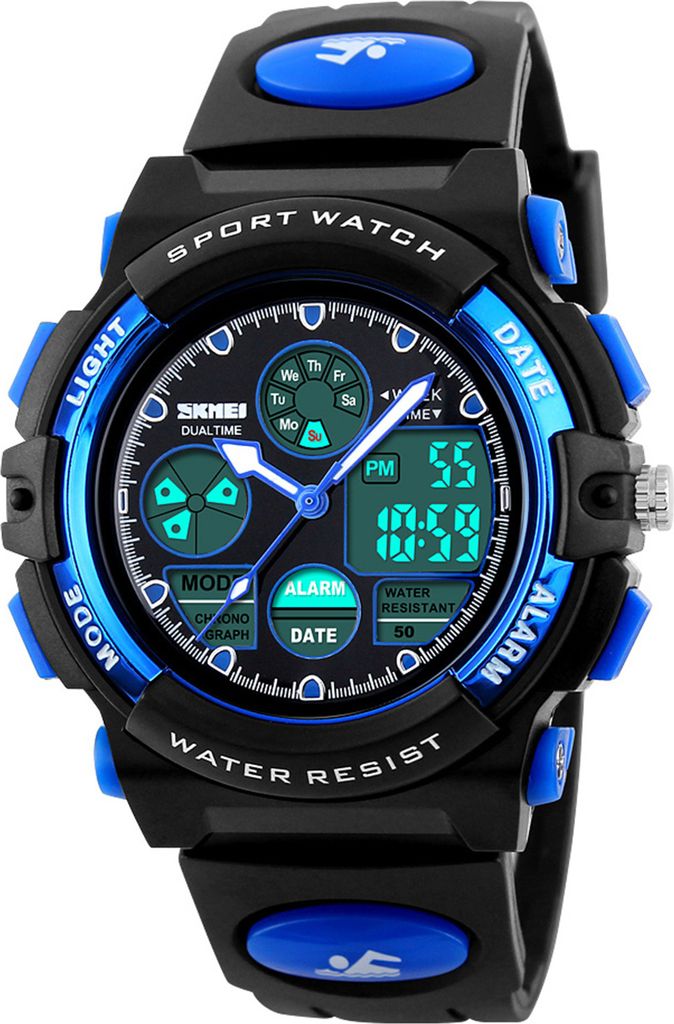 SKMEI Qualitaets-Kind-Sport-Armbanduhr-Doppelbewegungen 5 Produktbild 
