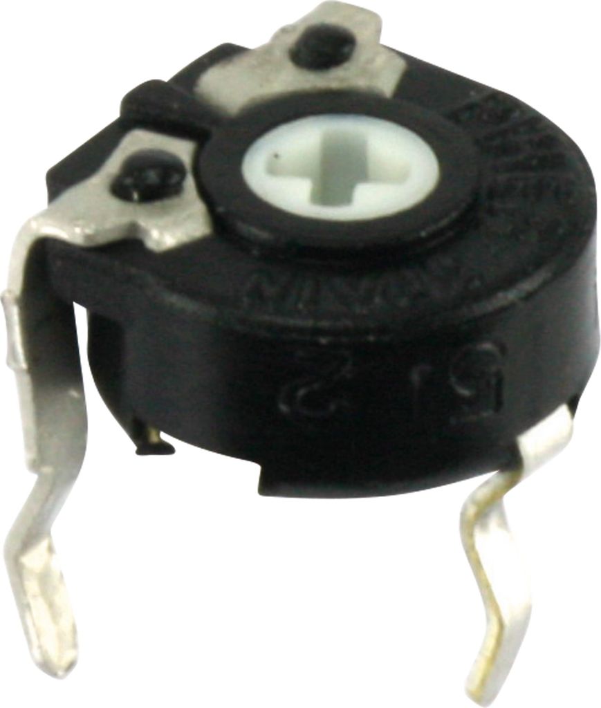 PIHER Poti, PT6, KV, 500k, liegend, PT6KV-504A2020-PM