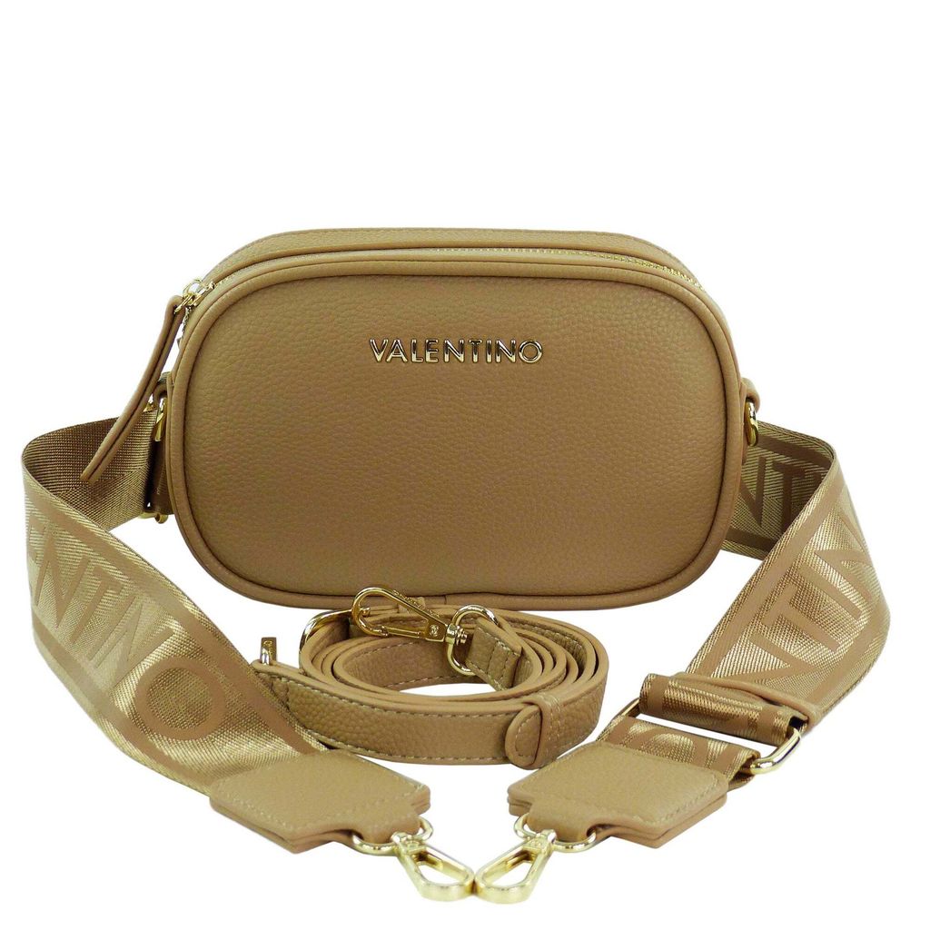 VALENTINO BAGS Miramar Camera Bag Kunstleder: Beige