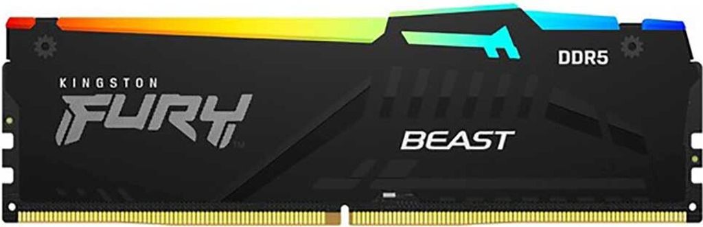 Kingston Technology FURY Beast RGB, 8 GB, 1 x 8 GB, DDR5, Obrázok produktu 