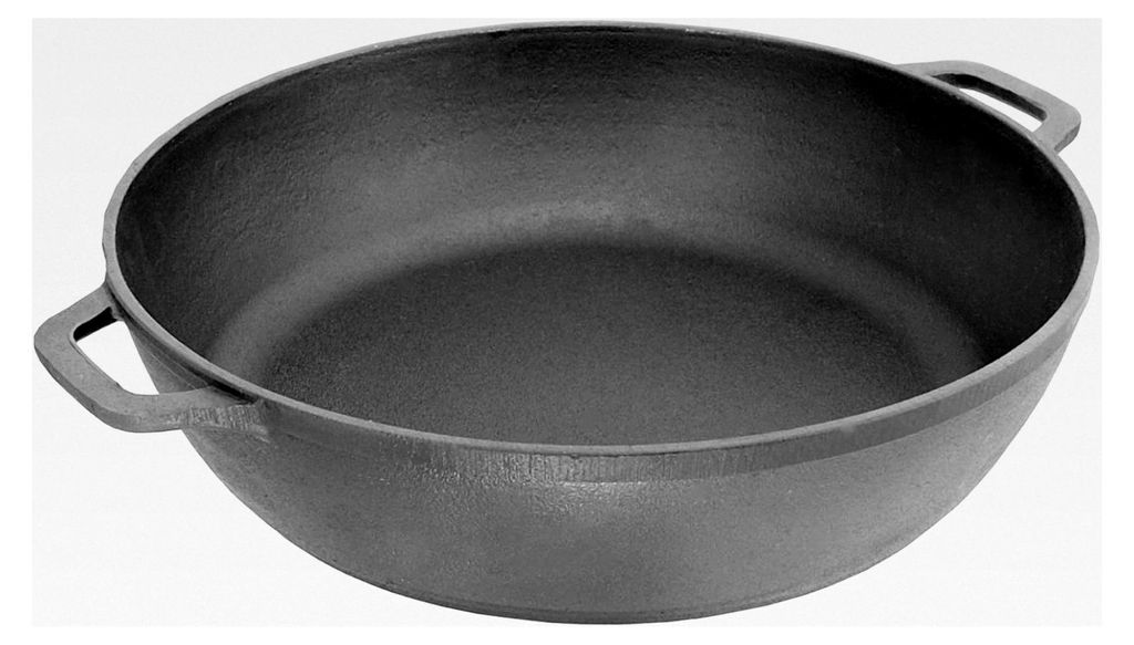 Gusseisen Bratpfanne Servierpfanne Ø 26cm, 28cm