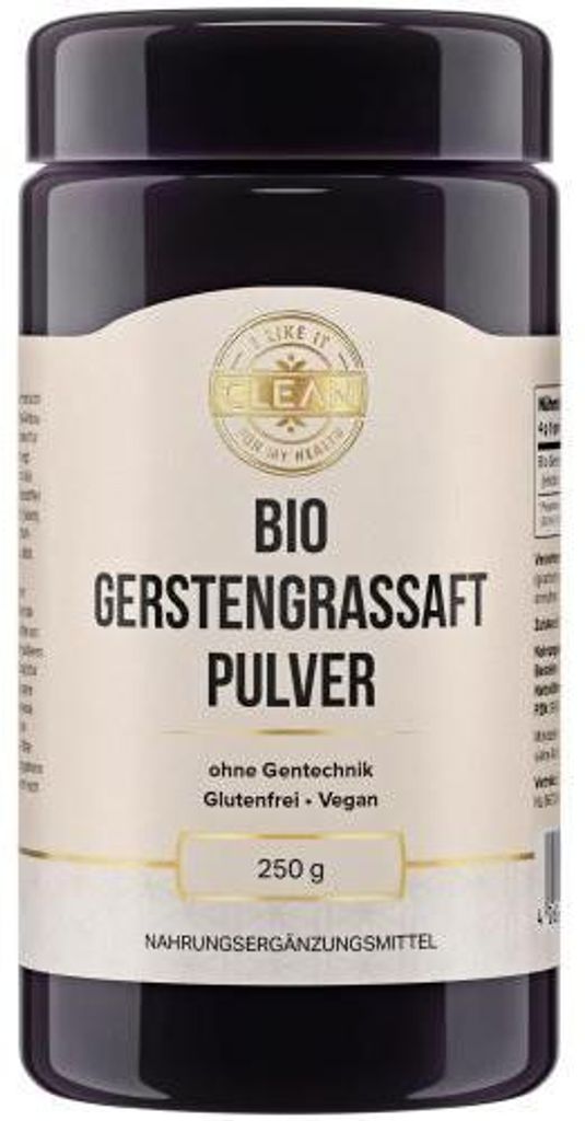 Gerstengrassaft Pulver Bio I-Like-It-Clean 250 g