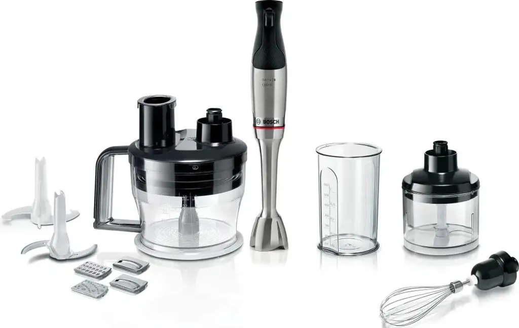 Mixeur plongeant Bosch 1200W MSM6M871 : mixez sans effort et sans taches