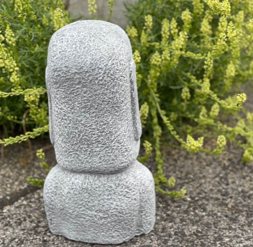stoneandstyle Steinfigur Moai Figur Osterinseln frostfest Produktbild 4