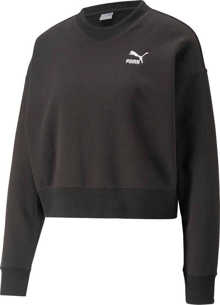 Puma CLASSICS Crewneck Sweatshirt Schwarz Größe M
