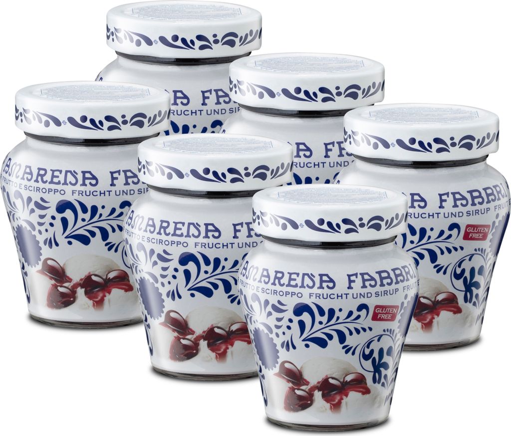 Food-United AMARENA FABBRI 1905 6x230g Amarenakirschen aus Produktbild 
