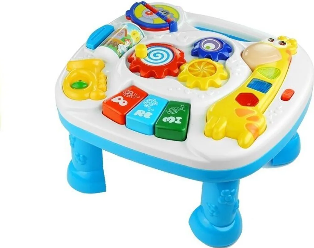 Tableau enfant et table de jeu réversible avec compartiments de rangement